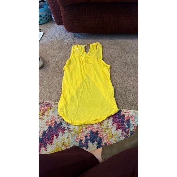 NWT halara tank top small yellow