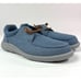 Sperry Top-Sider Captains Moc Hemp Mens 10 Medium Blue Slip On Shoes Sneakers