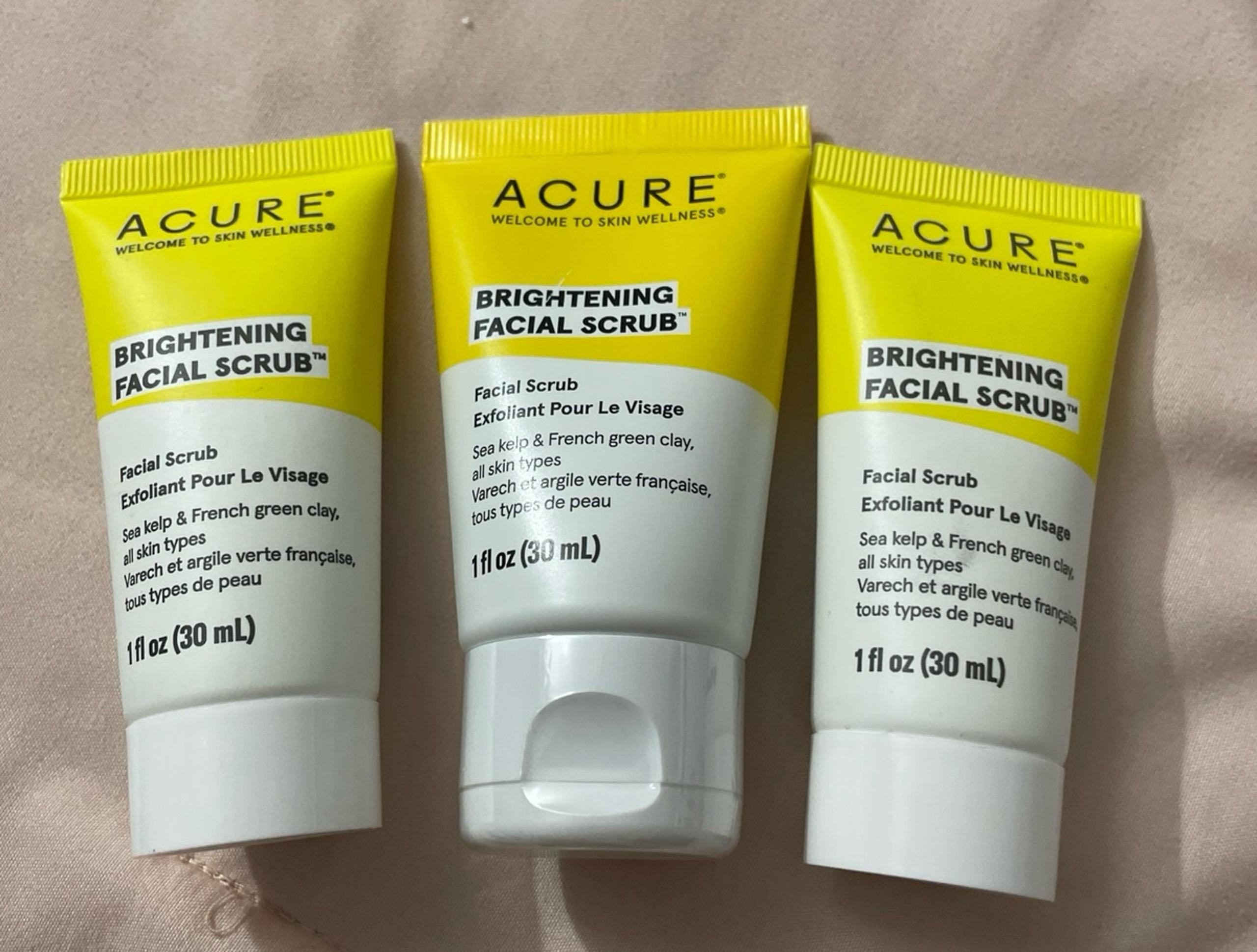 Acure Brightening Facial scrub