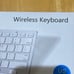 Omoton ultra slim blue tooth keyboard enables device black