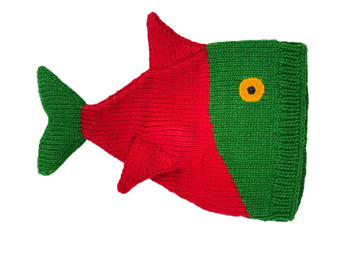 Salmon Knit Hat