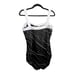 Miraclesuit Black w/White Geo Lines One Piece Bathing Suit Size 16 EUC