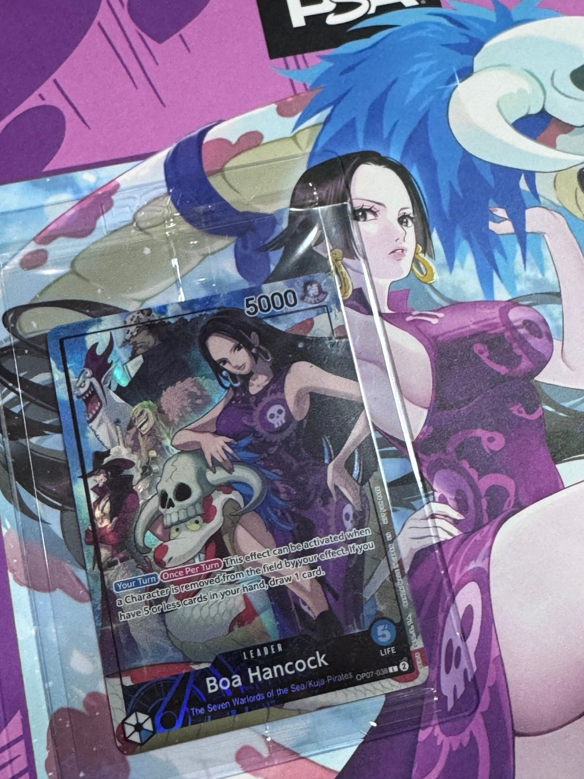 c Boa Hancock (PSA Magazine Promo) - One Piece TCG Card