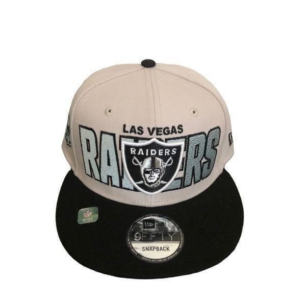 New Era Las Vegas Raiders 9Fifty SnapBack Hat One Size