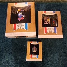 Hallmark 1996 olympic 3 ornament lot olympic spirit collection new in box