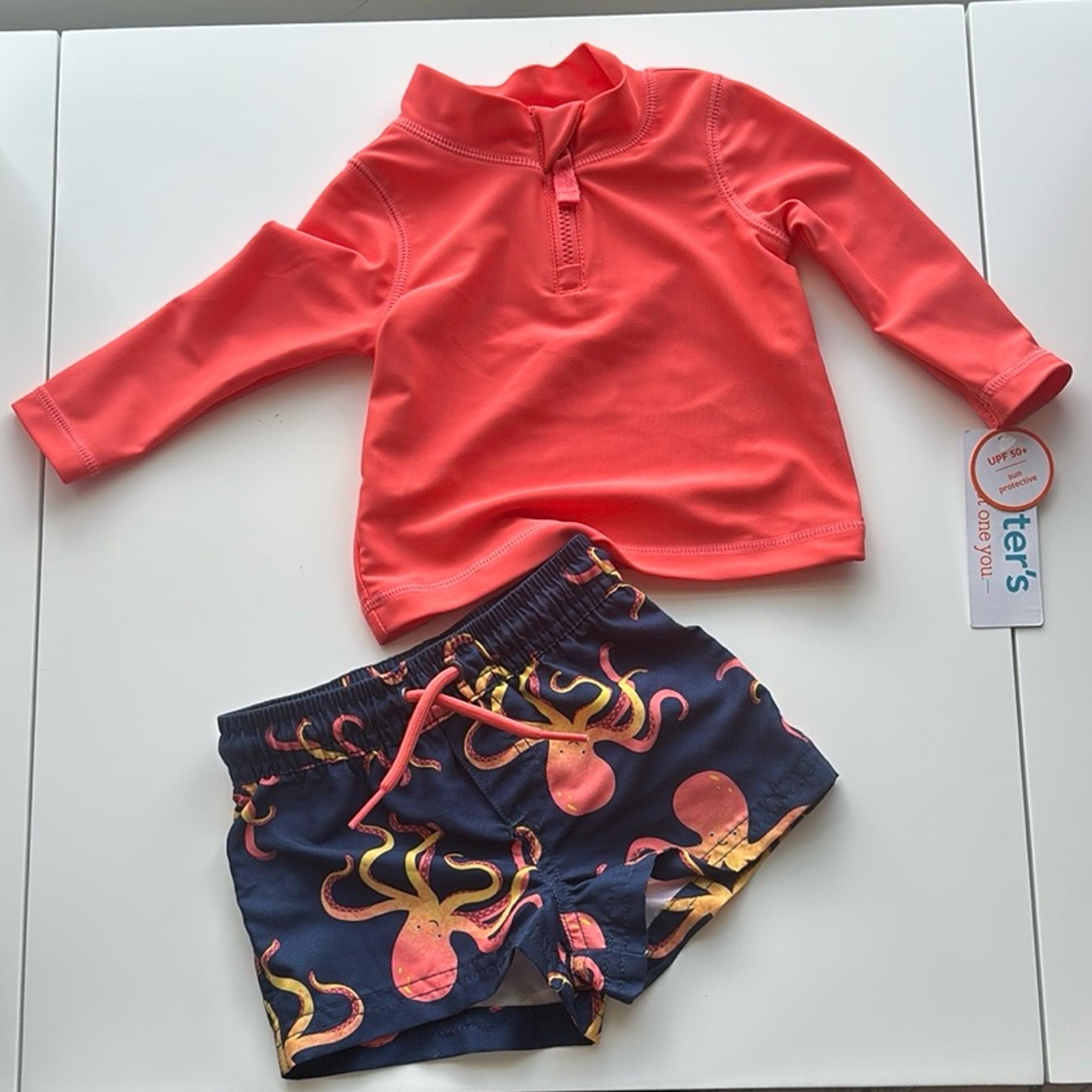 NWT Carter’s 3 mo swim or sun outfit