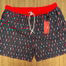 Southern Marsh Swim Trunks Dockside Swim Trunk Paddles M NWT
