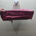 HJ Hinojosa NWOT Leather Tote Shoulder Bag Tassels Office Red Brown Handmade
