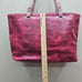 HJ Hinojosa NWOT Leather Tote Shoulder Bag Tassels Office Red Brown Handmade