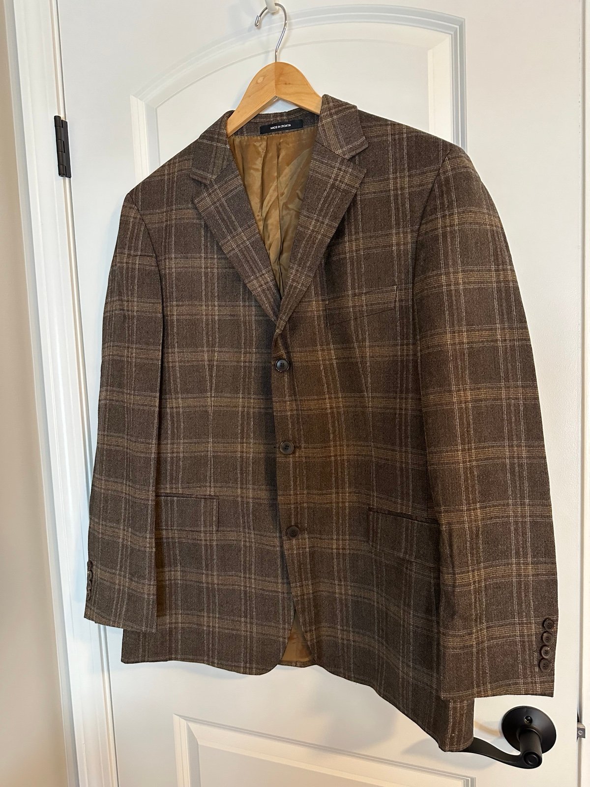 NWT, Boss Plaid Wool Blazers
