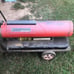 Construction jet heater
