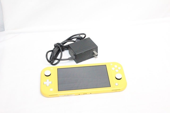 Nintendo Switch Lite in Yellow with 128gb MicroSD card