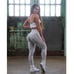 Violate the Dress Code Synergy Seamless Leggings in White Camo Size Small
