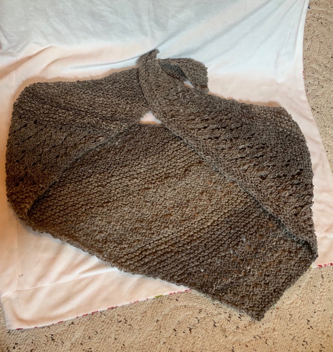 Baby Doll Sheep Shawl