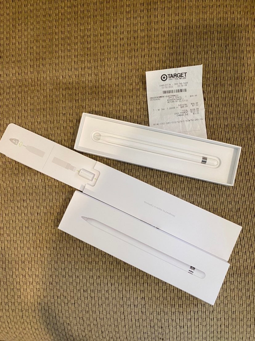 Apple Pencil 1st Generation in White
