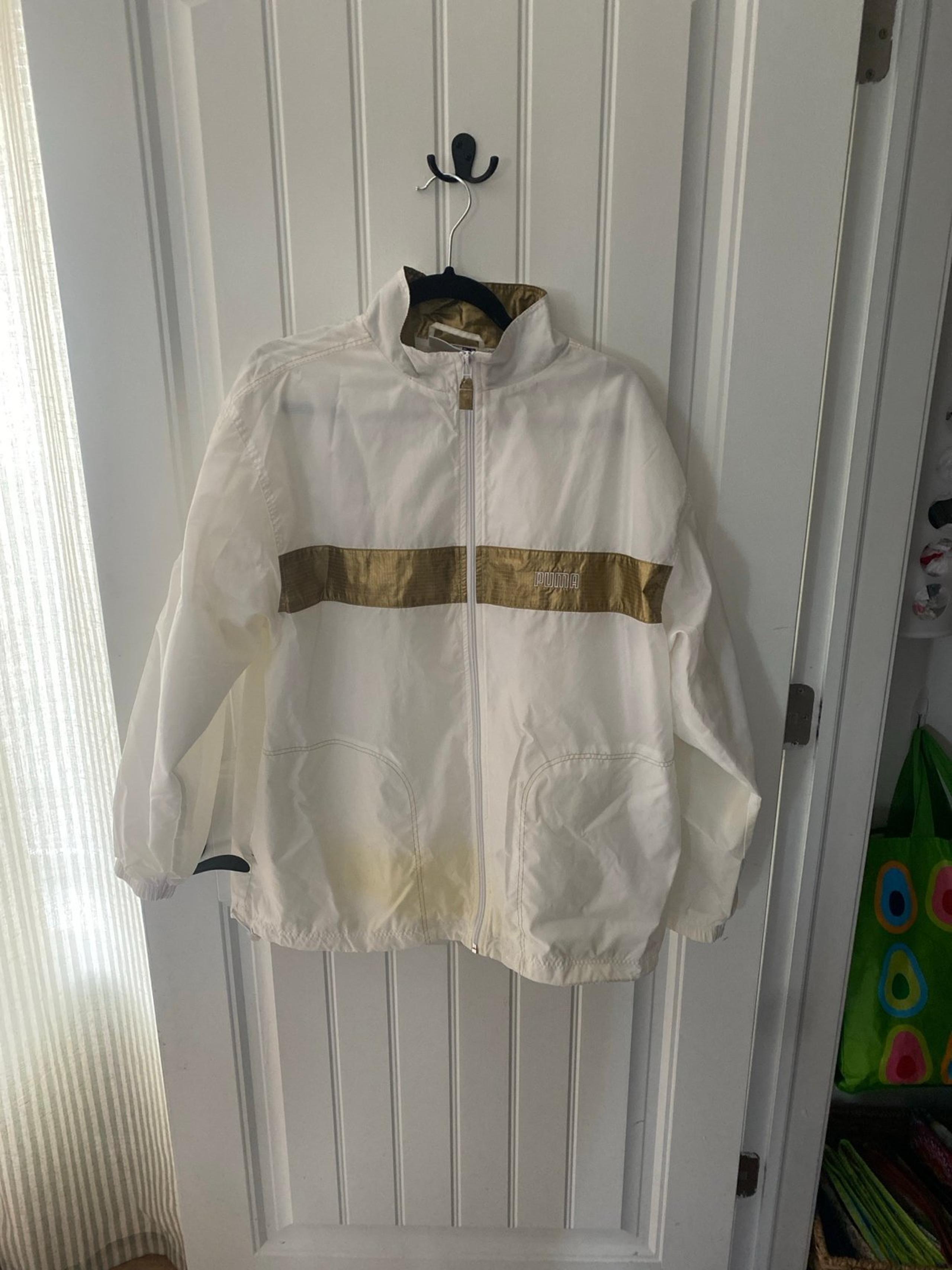 Vintage puma windbreaker with pants