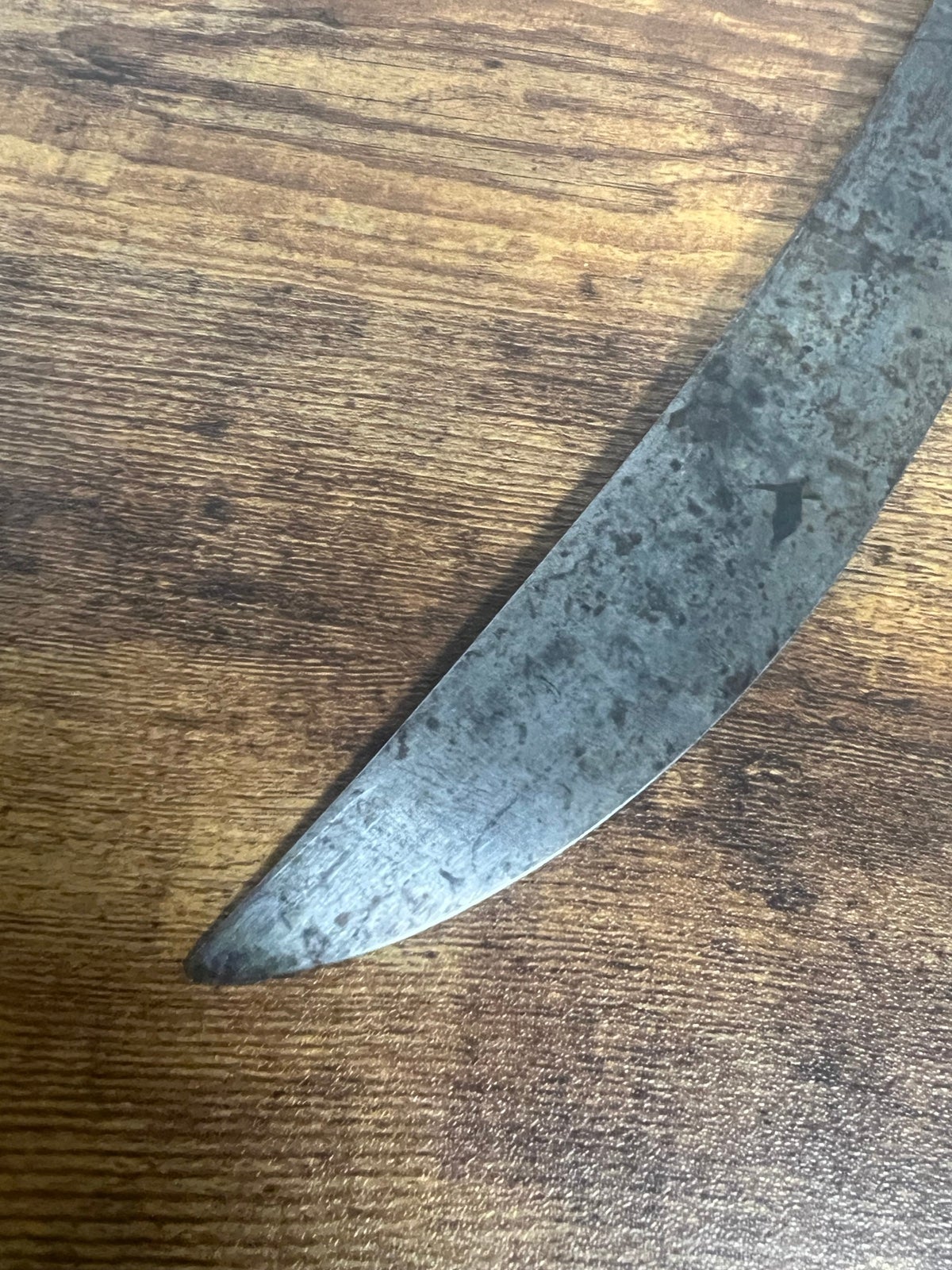 Vtg chefs knife - detail