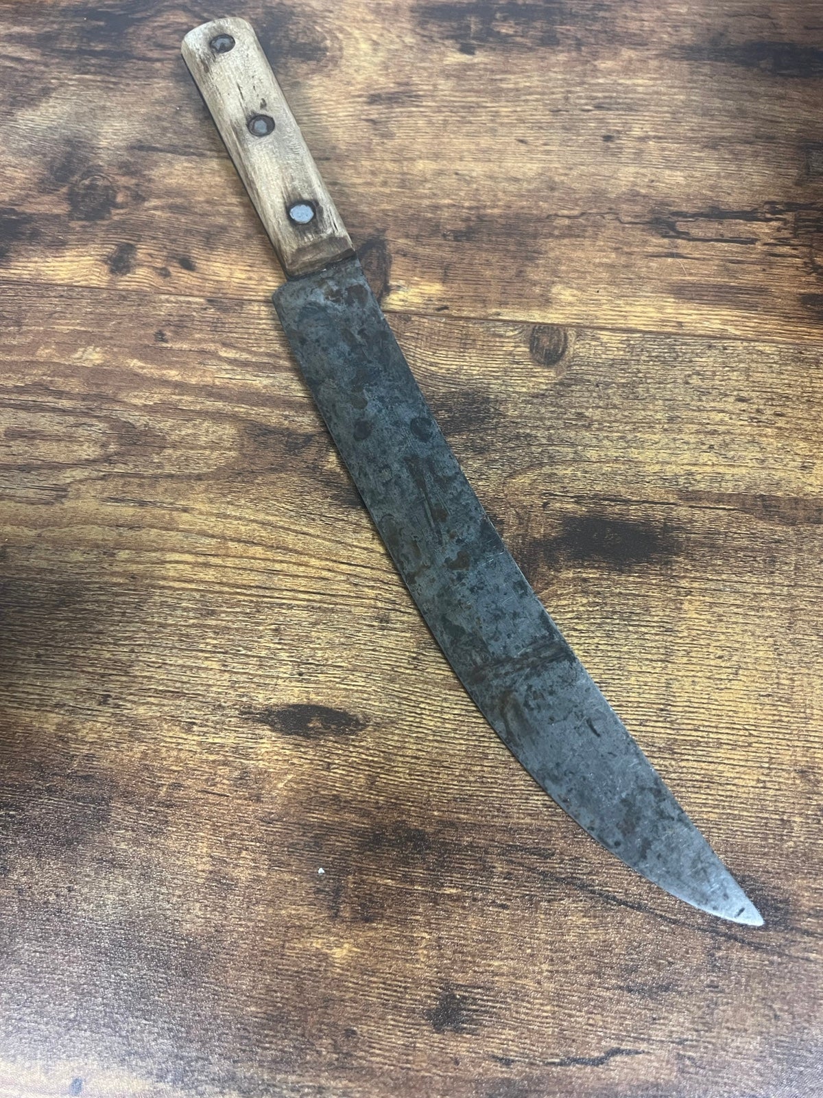 Vtg chefs knife - detail