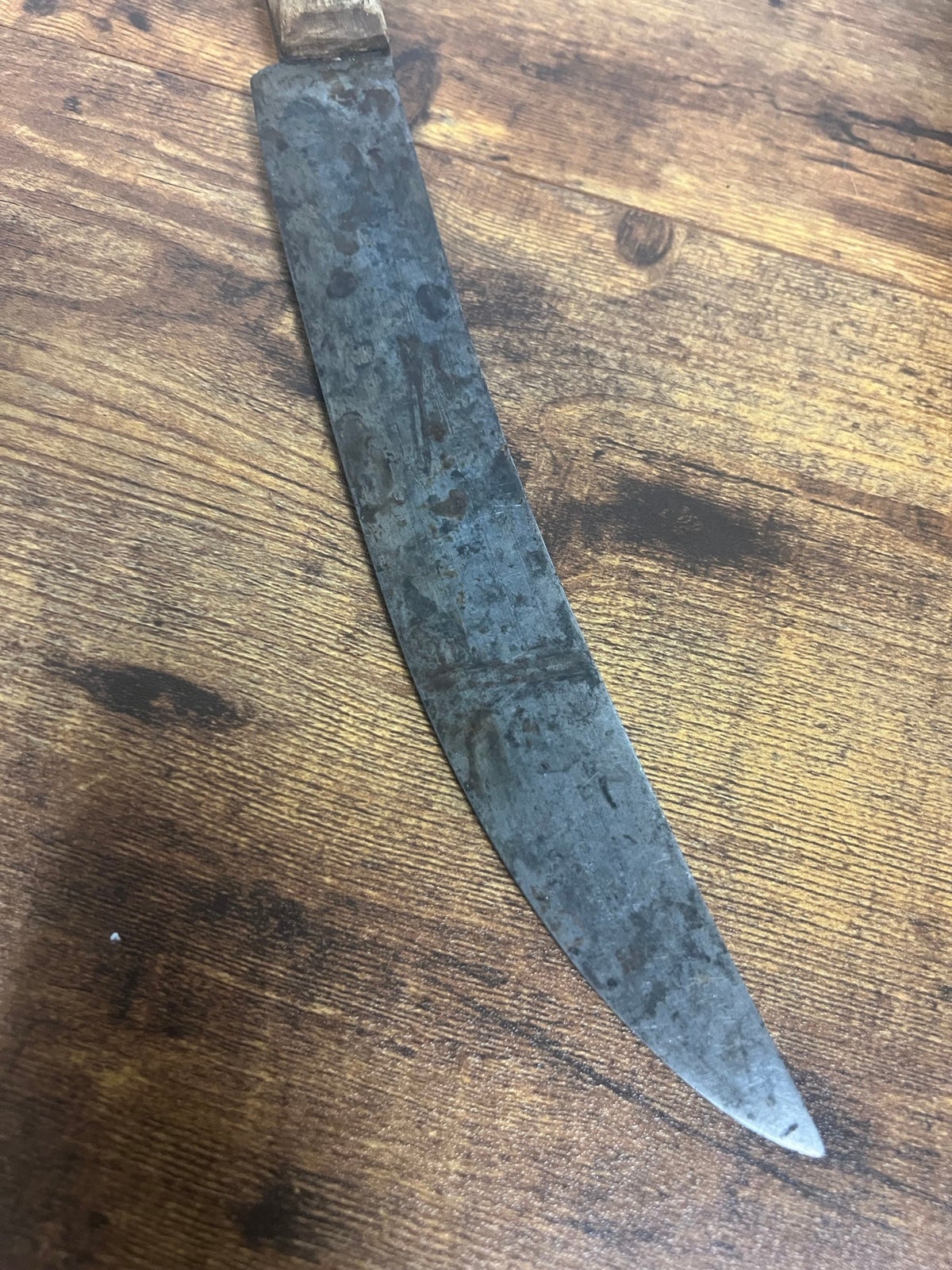 Vtg chefs knife - detail