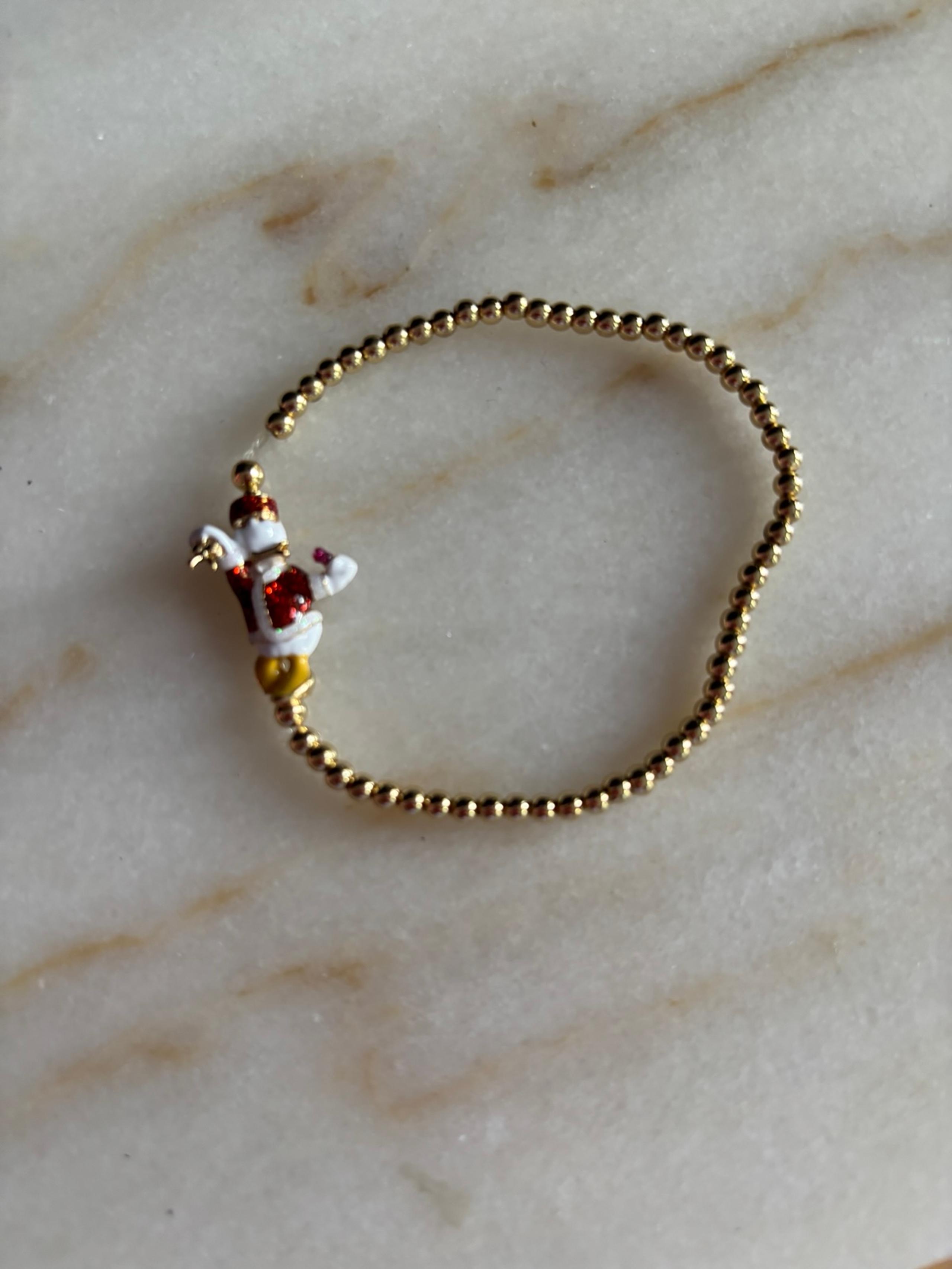 Baublebar Daisy Duck Christmas bracelet