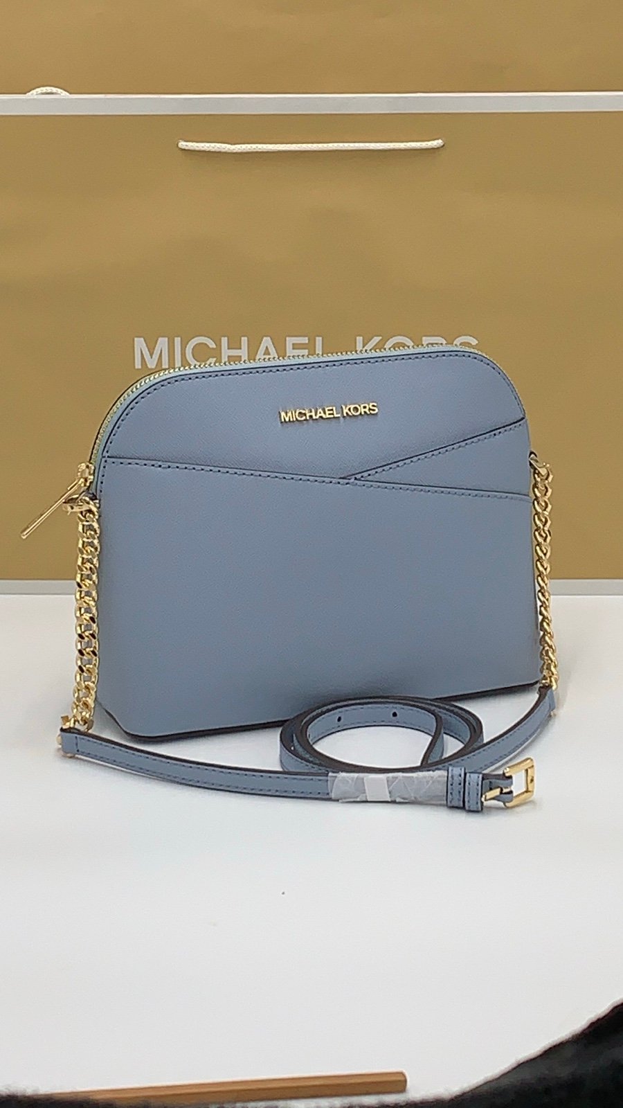 MICHAEL KORS Jet Set Travel Medium Dome Crossbody Bag Style# 35F1GTVC6T NWT