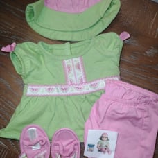 American Girl Bitty Baby Twins 2011 Fresh & Fruity Outfit Set