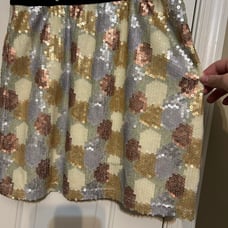 Fossil sequin skirt women’s size small
