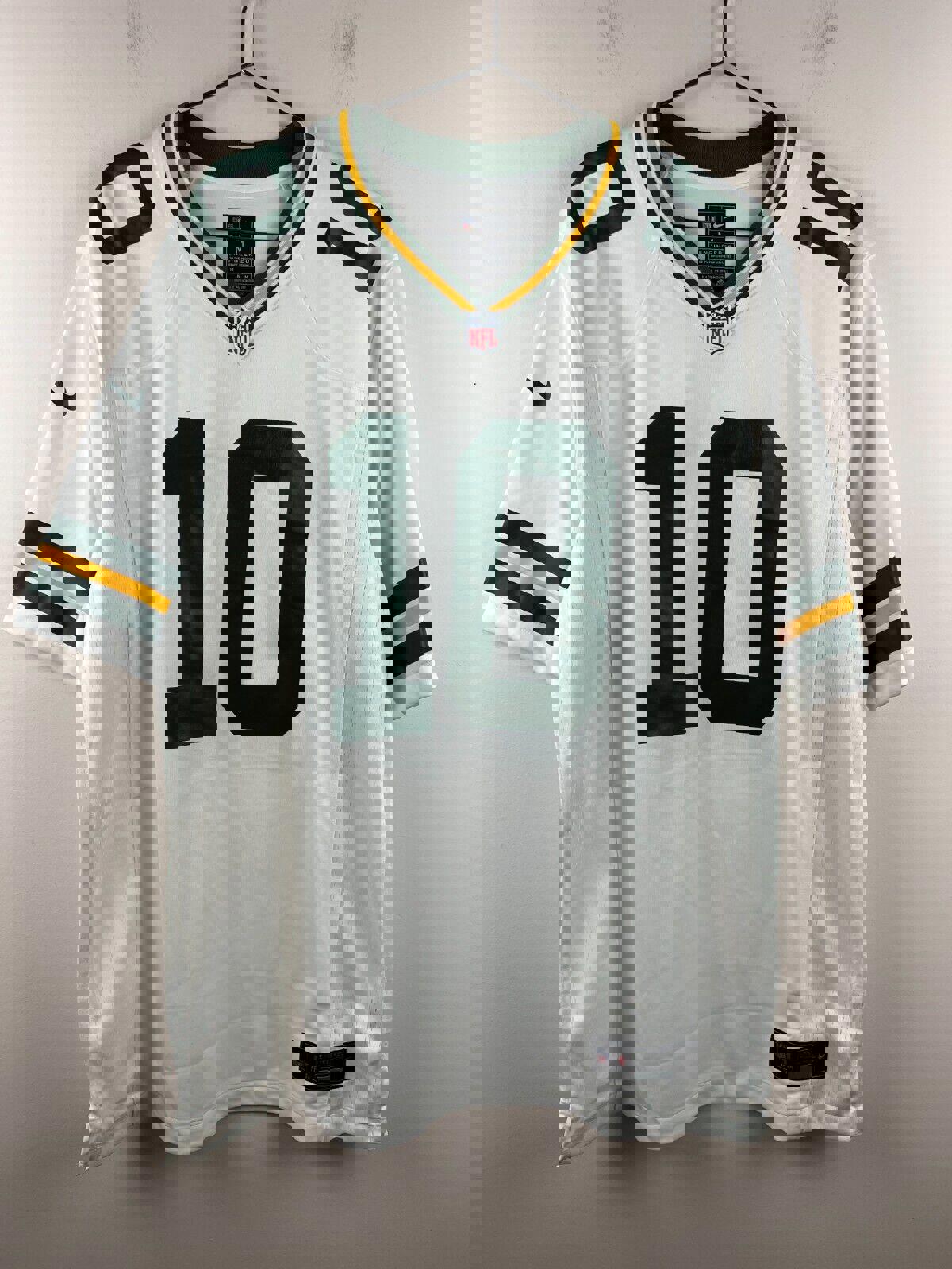 NWOT Green Bay Packers #10 Love Mens M NFL Jersey Nike On-Field White