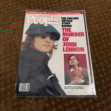 Vintage 1987 People Magazine: The Murder of John Lennon Issue