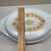 Vintage PYREX Butterfly Gold Divided Casserole Dish W/Cover 1 1/2 Quart Qt