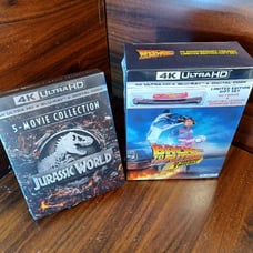 Jurassic World + Back to the Future Collection (4K+Blu-ray+Digital) NEW-Free S&H