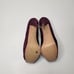 ZARA Plum Peep tie platform Stiletto pumps Size 37