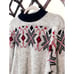 Puritan Ski Lift Mock Neck Vintage Sweater