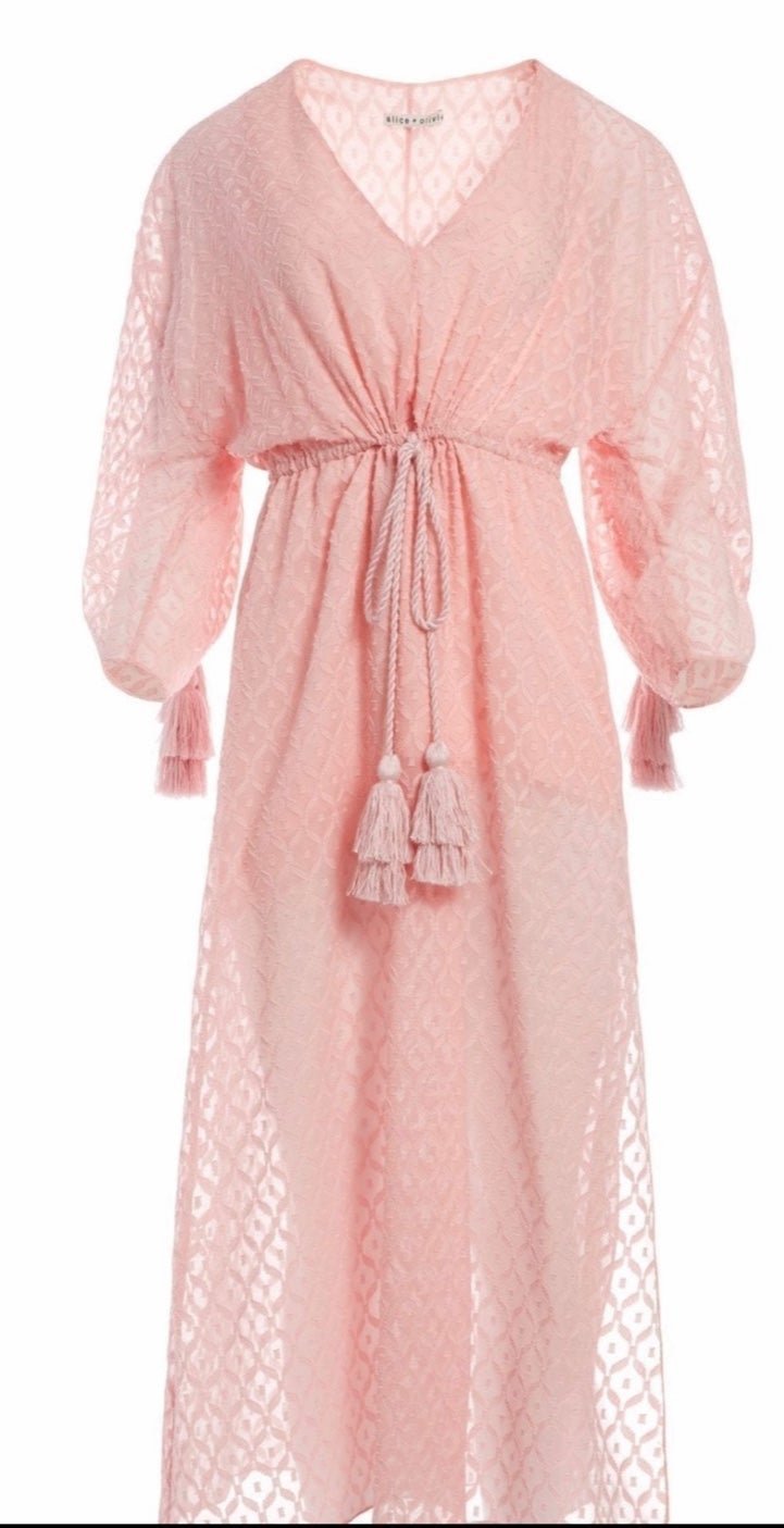 Alice and Olivia Barbie look Rose Pink Dress NWT