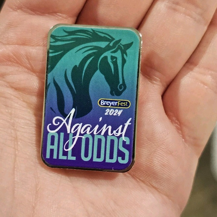 Breyerfest 2024 Against All Odds Pin