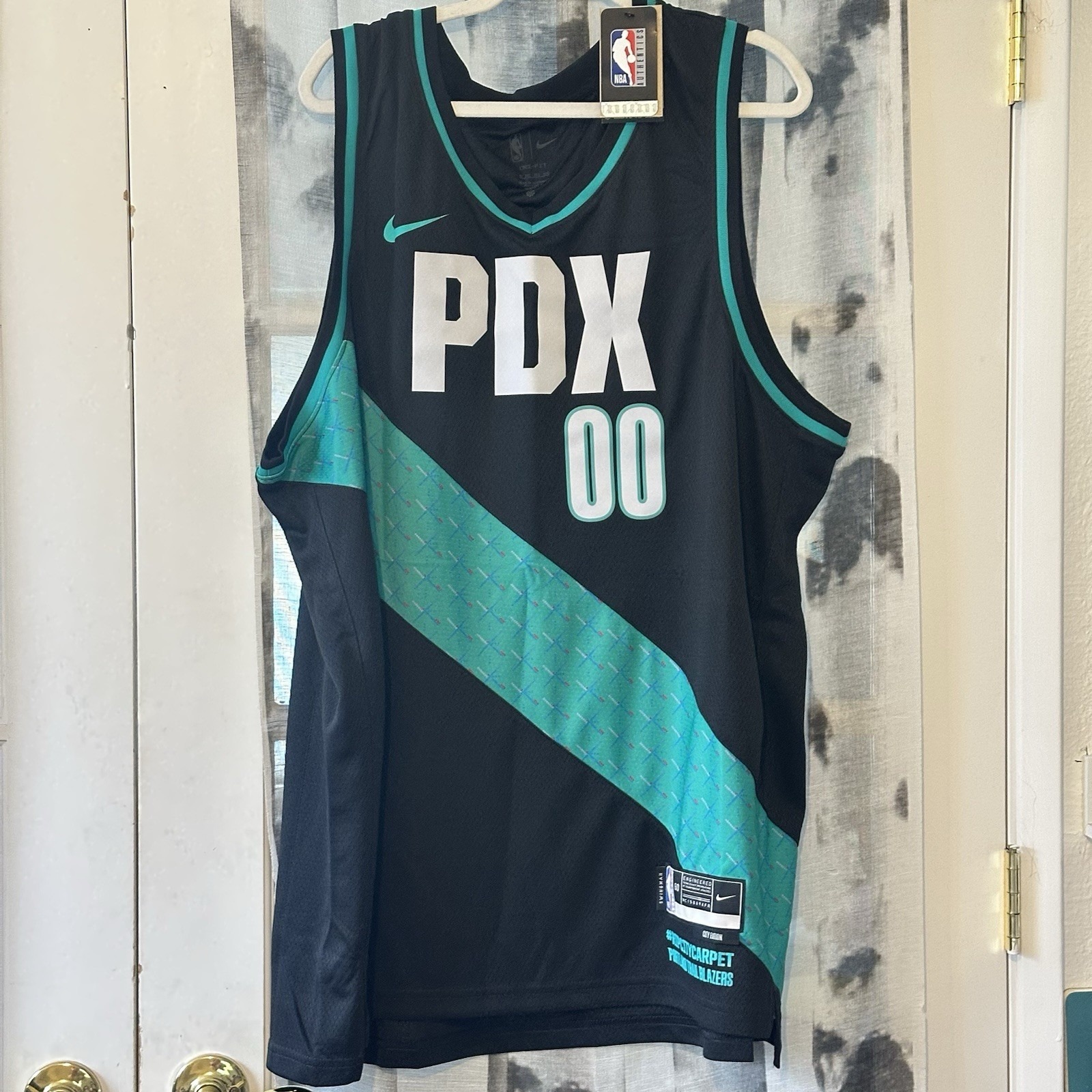 Gary Payton II Portland Trail Blazers Rip City Carpet Edition Jersey 3XL Rare