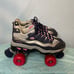 Skechers 4 Wheelers Women’s Roller Skates Shoes Size 9.5 Navy Hot Pink