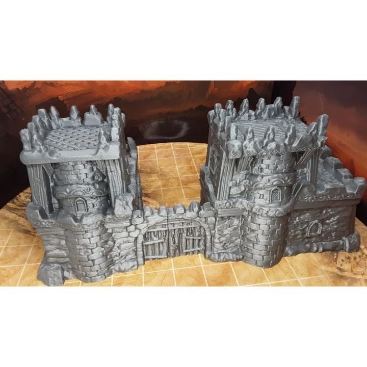 4 Room 3 Floor Fortress