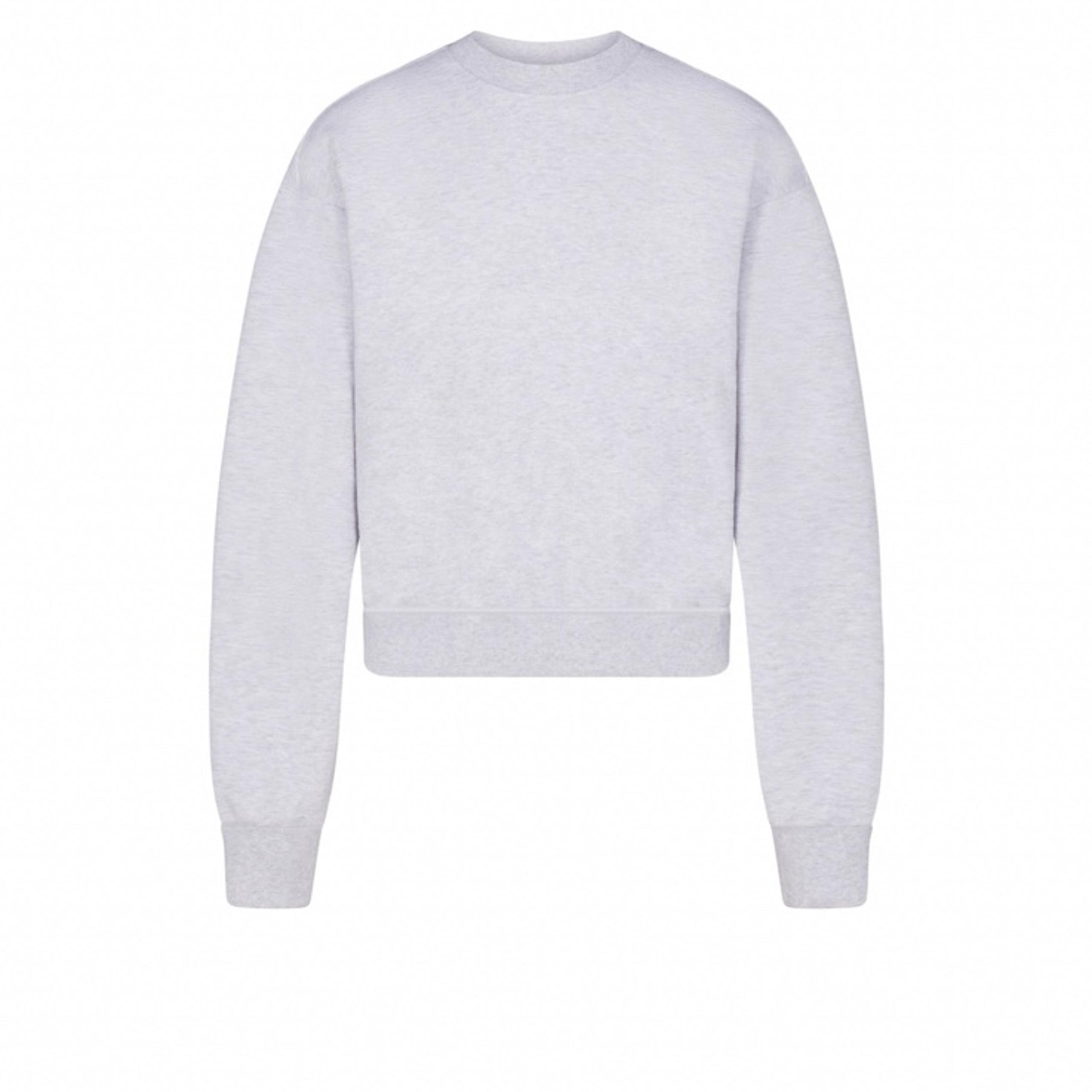 Skims cropped grey pullover