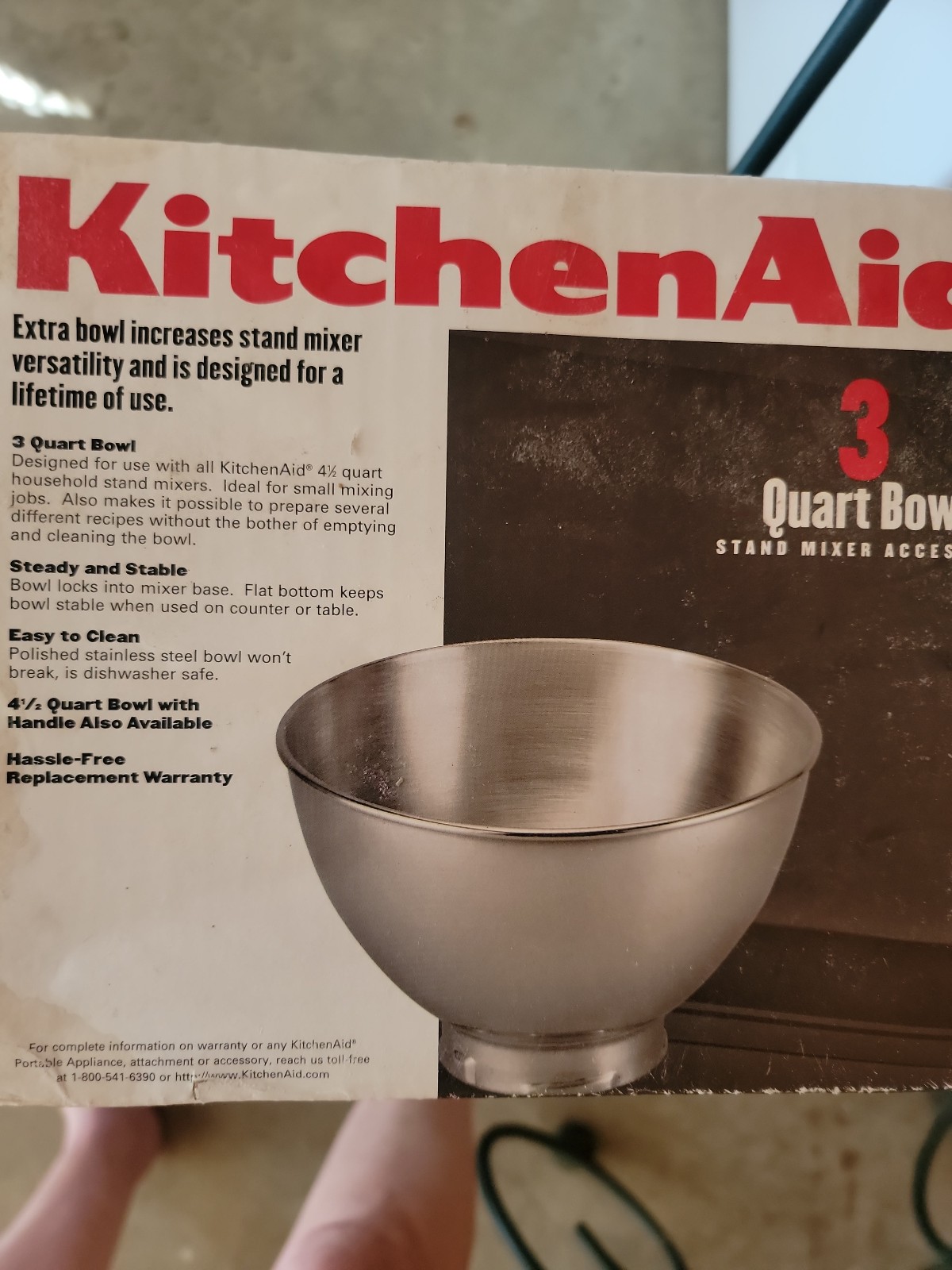 KitchenAid Spiralizer Mixer bowl Metal