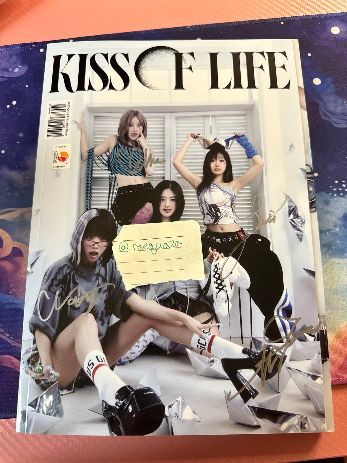 Kiss of Life OT4 Signed Album