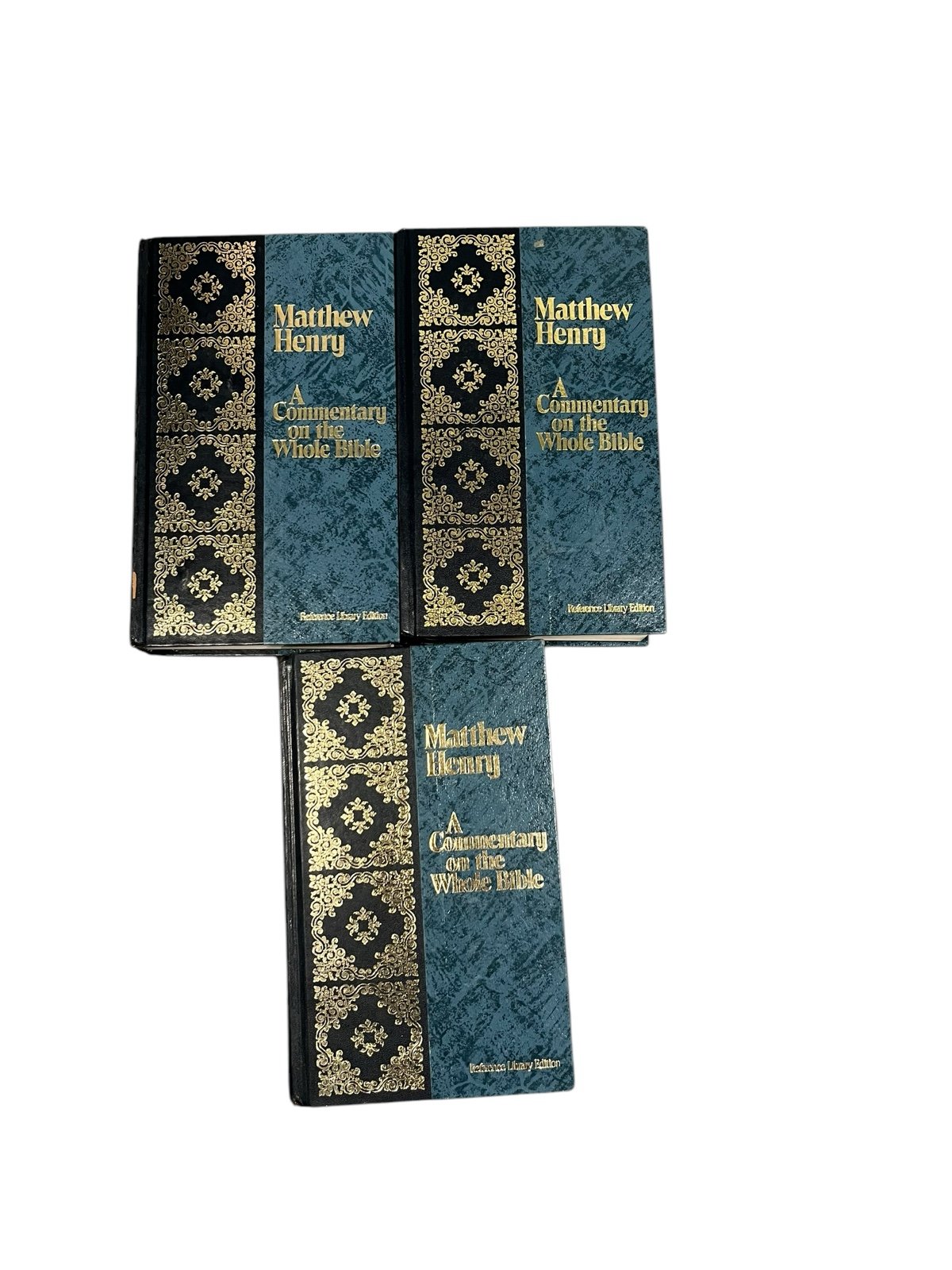 A Commentary on the Whole Bible By Matthew Henry HB Volumes 1-3 Library Edition