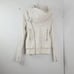 Lululemon Women's Polar Cream White Cowl Neck Winter Jacket Size 4