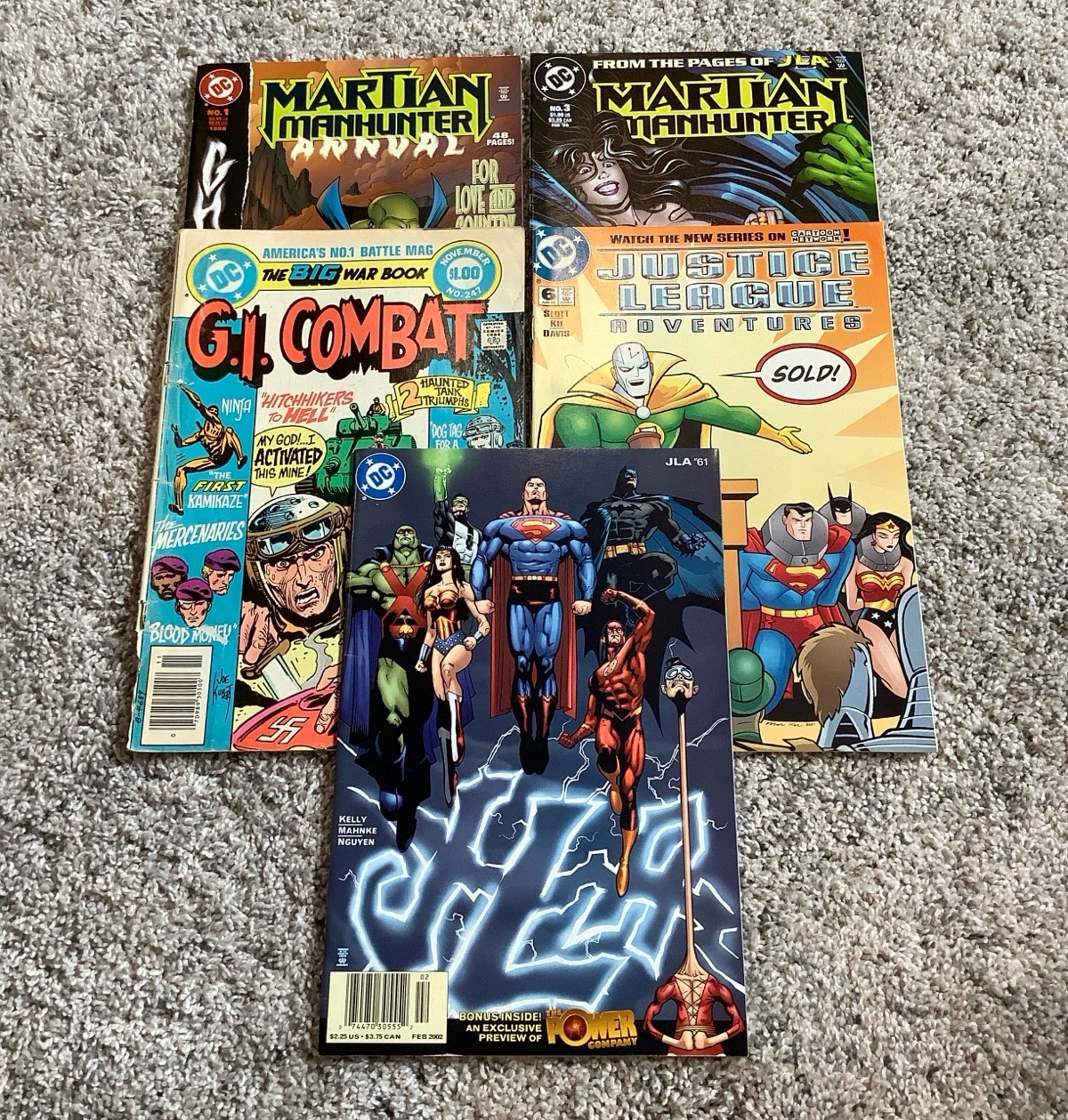 5 Dc Comic Books