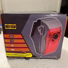 New Giztek HD Camera Bike Light