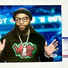 Comedian Chico Bean Signed 8x10 MTV Wild N Out Photo With PSA/DNA COA