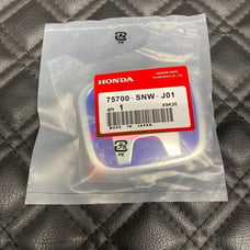 Honda Accord 2003-2005 7th Generation 75700-SNW-J01 Blue JDM Emblem Rear Trunk H