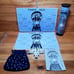 Tarot 13 Dice with Images With a Moon Suede Pouch Bag Instructions & Game Board