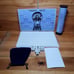 Tarot 13 Dice with Images With a Moon Suede Pouch Bag Instructions & Game Board