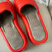 NWOT: P448 Leather Fergie Slides